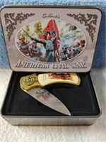 Collector Knife - American Civil War - in Tin -
