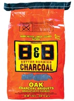 B & B Charcoal 00073 Organic Oak Charcoal