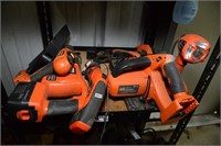 BLACK AND DECKER TOOL LOT