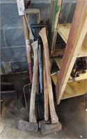 AXES- SLEDGE HAMMER - FORKS AND MORE