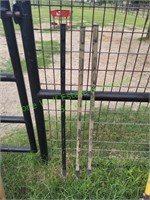 (3) Electric Fence Posts