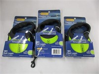 3 Retractable Dog Leashes