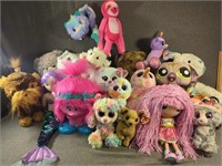 Big Lot of Stuffies, with Beanie Boos,