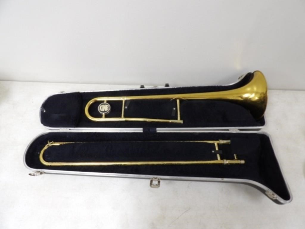 King 606 Trombone w/Hard Case