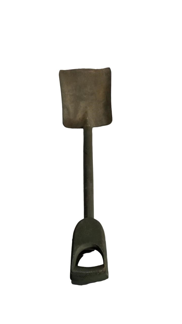 WWII Russell Wood Handle Shovel