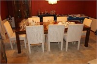 WEIMAN FURNITURE DINING ROOM SUITE - ASIAN