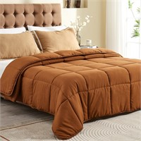 L LOVSOUL Twin Comforter Duvet Insert,Soft Plush F