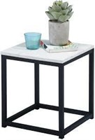 Facto End Table Marble I