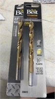 2 new Drill bits