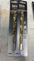 2 new Drill bits