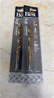 2 new Drill bits