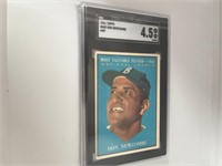 1961 topps don newcombe sgc 4.5