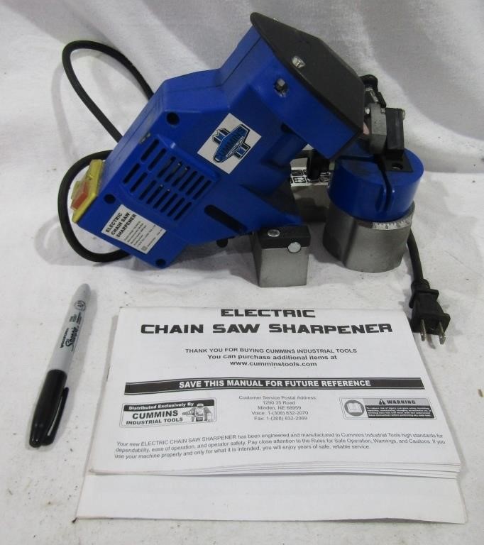 Cummins Electric Chainsaw Sharpener