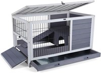 SEALED-Wooden PETSFIT Guinea Pig Cage