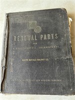 Early RR South Buffalo Railway Co. Parts Catalog