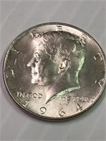 1964 Kennedy Half Dollar AU