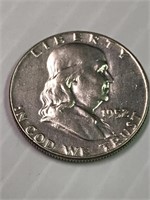 1952 Franklin Half Dollar - AU