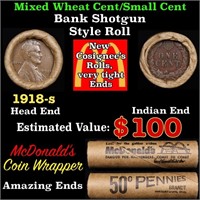 Small Cent Mixed Roll Orig Brandt McDonalds Wrappe