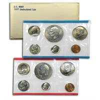 1977 United States Mint Set 12 coins