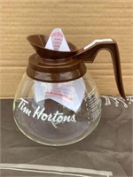 New Tim Hortons coffee pot by Bloomfield 7"h