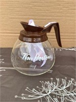 New Tim Hortons coffee pot by Bloomfield 7"h