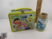 SESAME STREET METAL LUNCH BOX WITH THERMOS