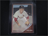 1962 TOPPS #149 BOB DULIBA CARDINALS