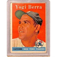 1958 Topps Baseball Yogi Berra