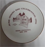 June-Idaho Centennial Celebration 1990 Plate