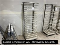 DRYING RACK ON CASTERS