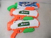 (3) "Used" Xshot Water Guns