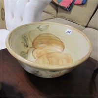 GREIG POTTERY BOWL  11 1/4" X 4 1/2" H