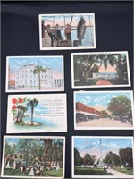 100 plus year old FL post cards