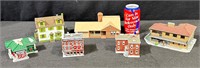 Vintage Miniature Railroad Building-Lot