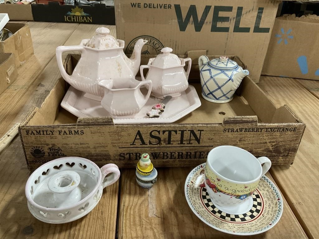 Princess Pink Tea Set and Other Stuff