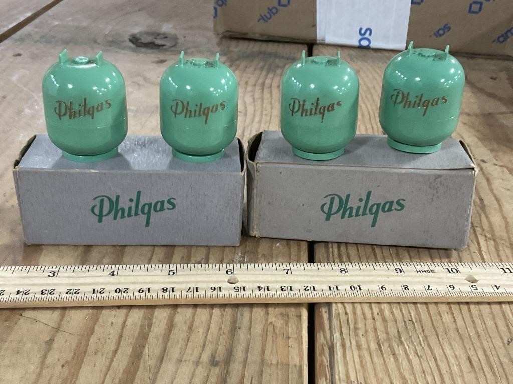 Two Sets Of Philgas Plastic S&P