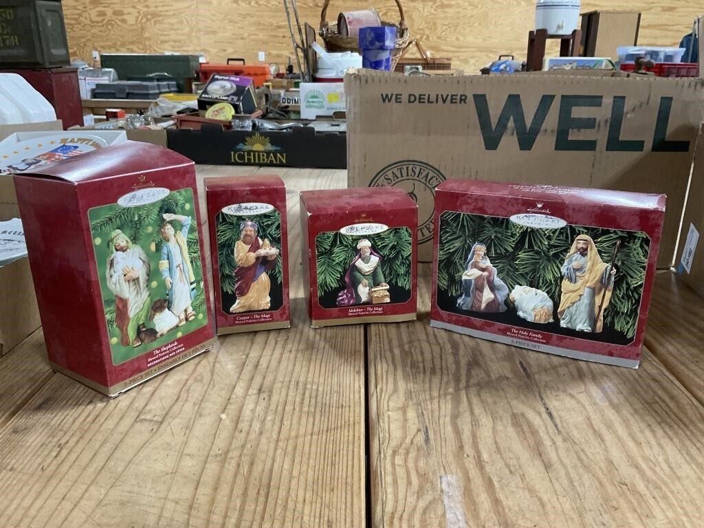 Hallmark Nativity Ornaments