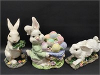 Rabbit Canisters & Statues