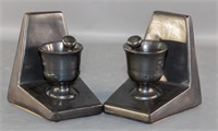 Pair of 'Apothecary' Bookends