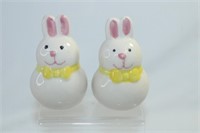 Easter Bunny Salt and Pepper Shakers