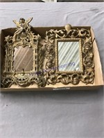GOLD FRAMES, APPROX 5X7 SIZE