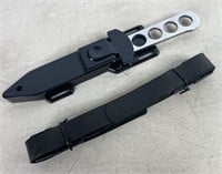 Stainless Steel Divers Knife w/Sheath and Strap