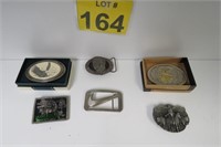 Lot Of Belt Buckles