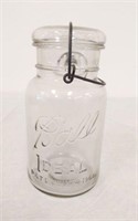 BALL IDEAL JAR AND GLASS LID-  PAT'D JULY 14,