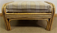 NICE BOCA RATTAN BAMBOO OTTOMAN