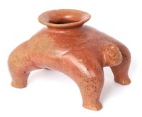 Colima Acrobat Pottery Vessel, 200 BCE-500 CE