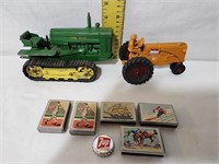 Die Cast Tractors, Vintage  Collectible Match