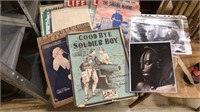 Group of vintage magazines including life,