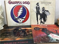 Lot of 4 Vintage 12" Vinyl Albums