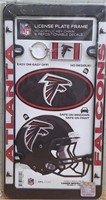 New atlanta falcons license plate frame with